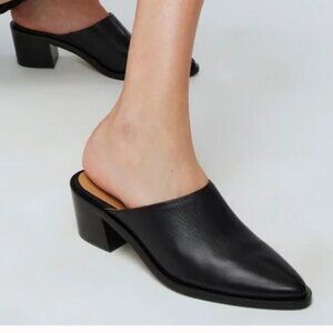 Madewell Black The Darcy Mule